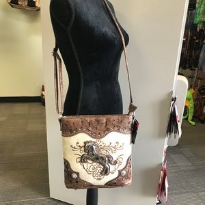 Concealed Carry crossbody purse handbag messenger